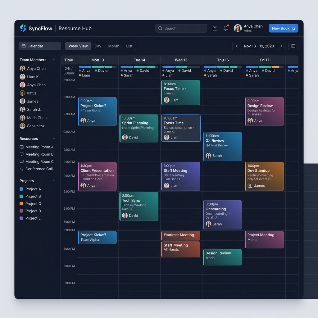 Navikzaa Resource Schedule
