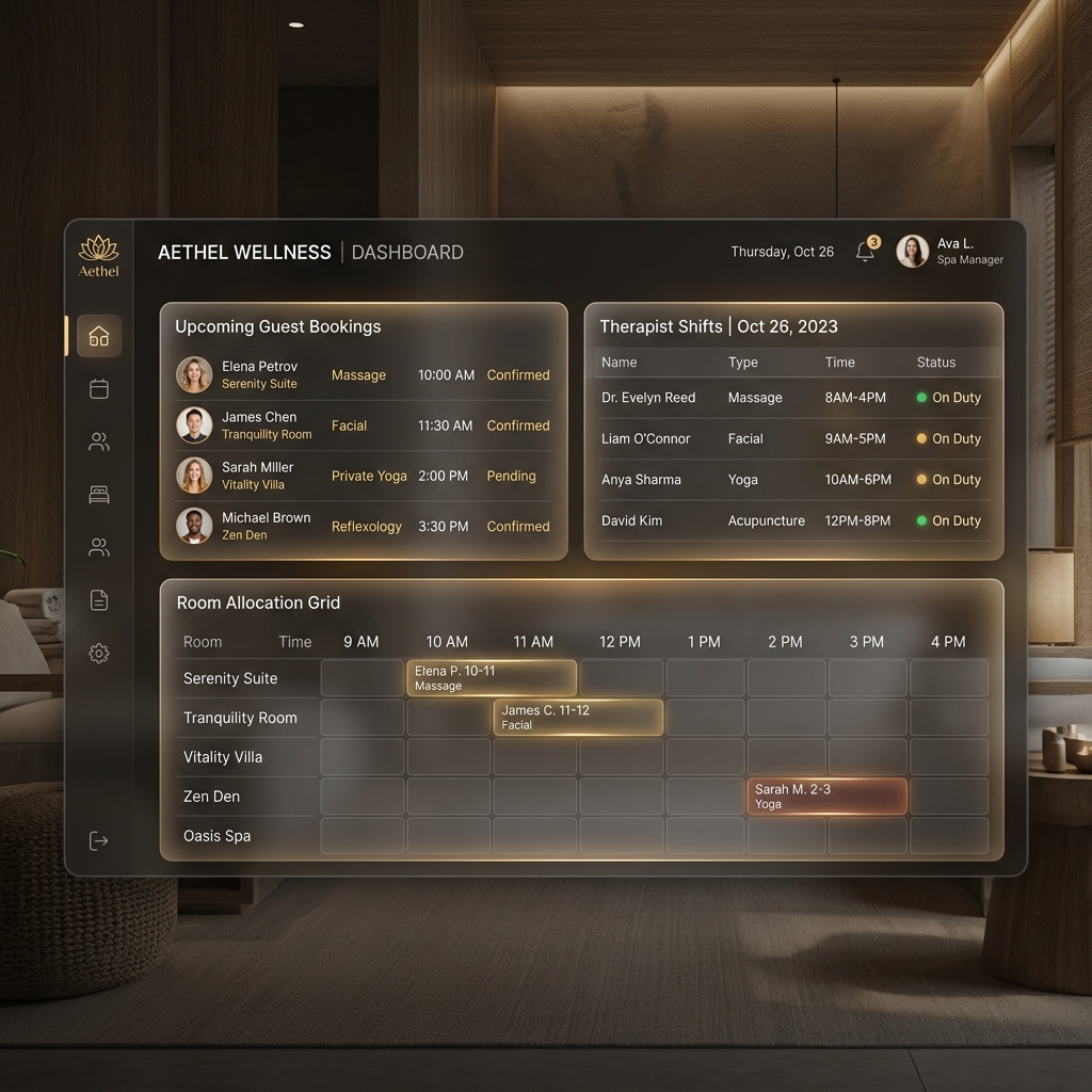 Navikzaa Spa Management Visual
